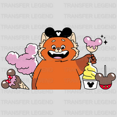 Turning Red Disney Snacks Design - DTF heat transfer - transferlegend