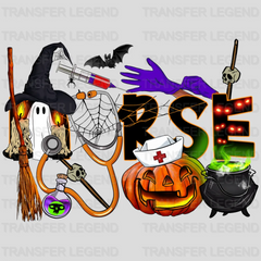 NURSE HALLOWEEN DESIGN - DTF heat transfer - transferlegend