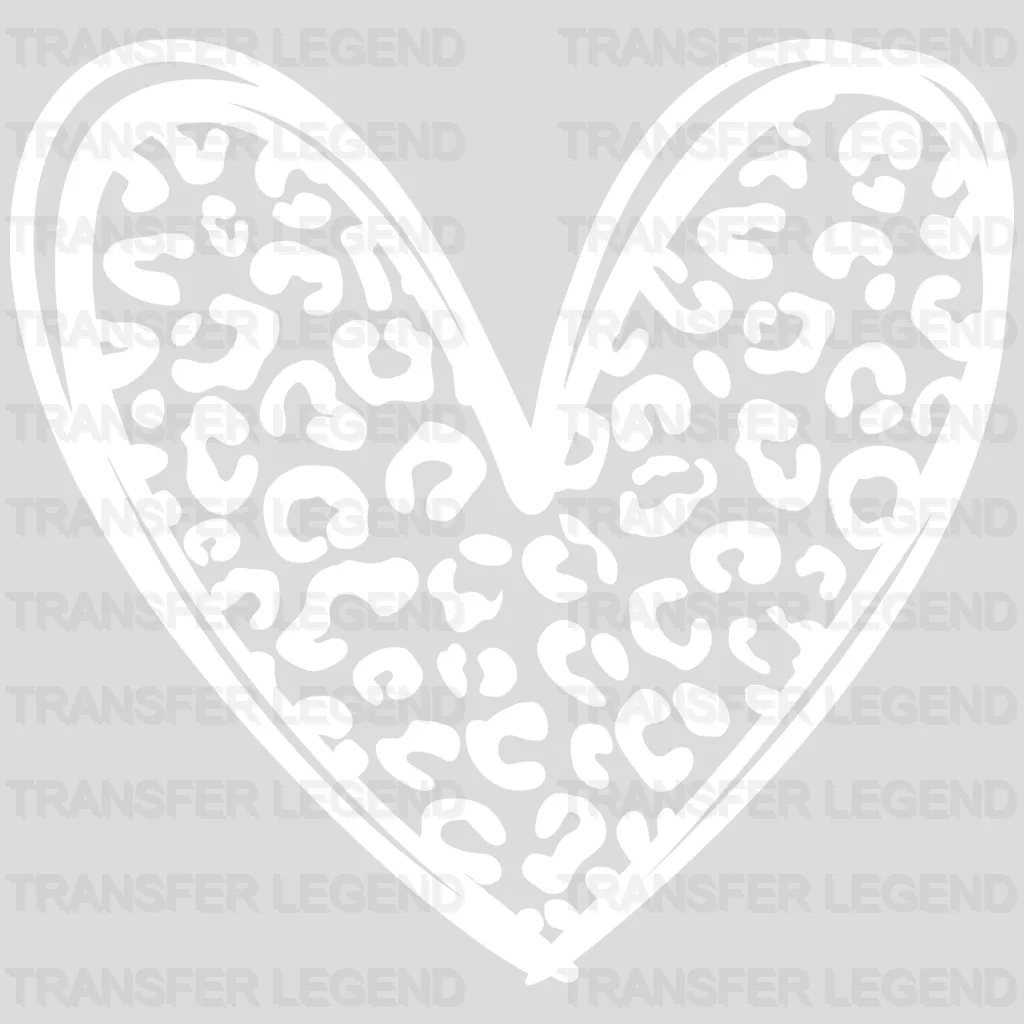 Valentine Hearts Valentine's Day Design - DTF heat transfer - transferlegend