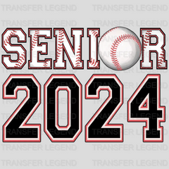 Baseball Senior 2024- Graduation DTF Transfer - transferlegend