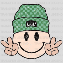 St. Patrick's Day Smiley Design - DTF heat transfer - transferlegend