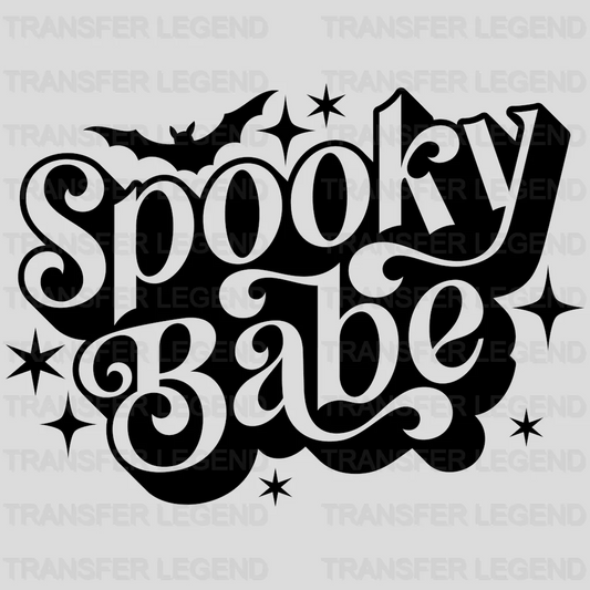 Halloween Spooky Bat Babe Design - DTF heat transfer - transferlegend