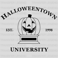 Halloweentown University Est.1998 Smiley Pumpkin Design - DTF heat transfer - transferlegend