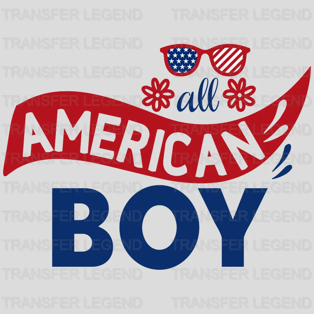 All American Boy DTF Transfer - transferlegend