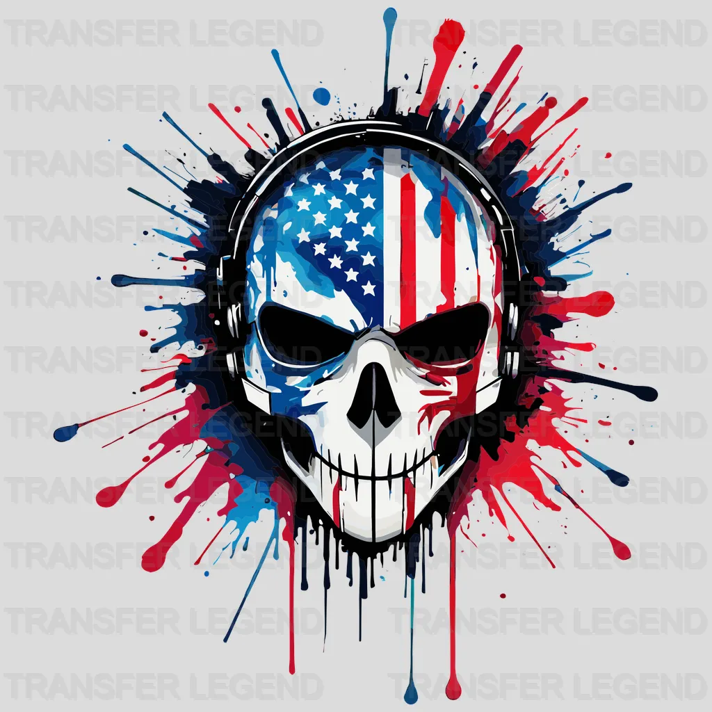 Music Time USA Design - DTF Heat Transfers - transferlegend