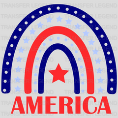 American Rainbow DTF Transfer - transferlegend