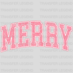 MERRY Christmas Design - DTF heat transfer - transferlegend