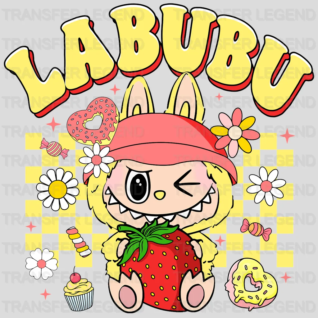 Hide Me Labubu Design - DTF Heat Transfers