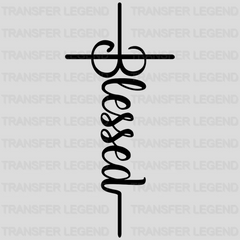 Blessed Cross Design - DTF heat transfer - transferlegend