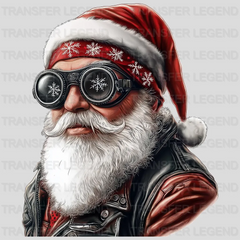 Snow Snow Santa Claus Design - DTF Heat Transfer - transferlegend