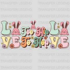 Too Hip To Hop Easter UV DTF Transfer Cup Wrap UV DTF Sticker - transferlegend