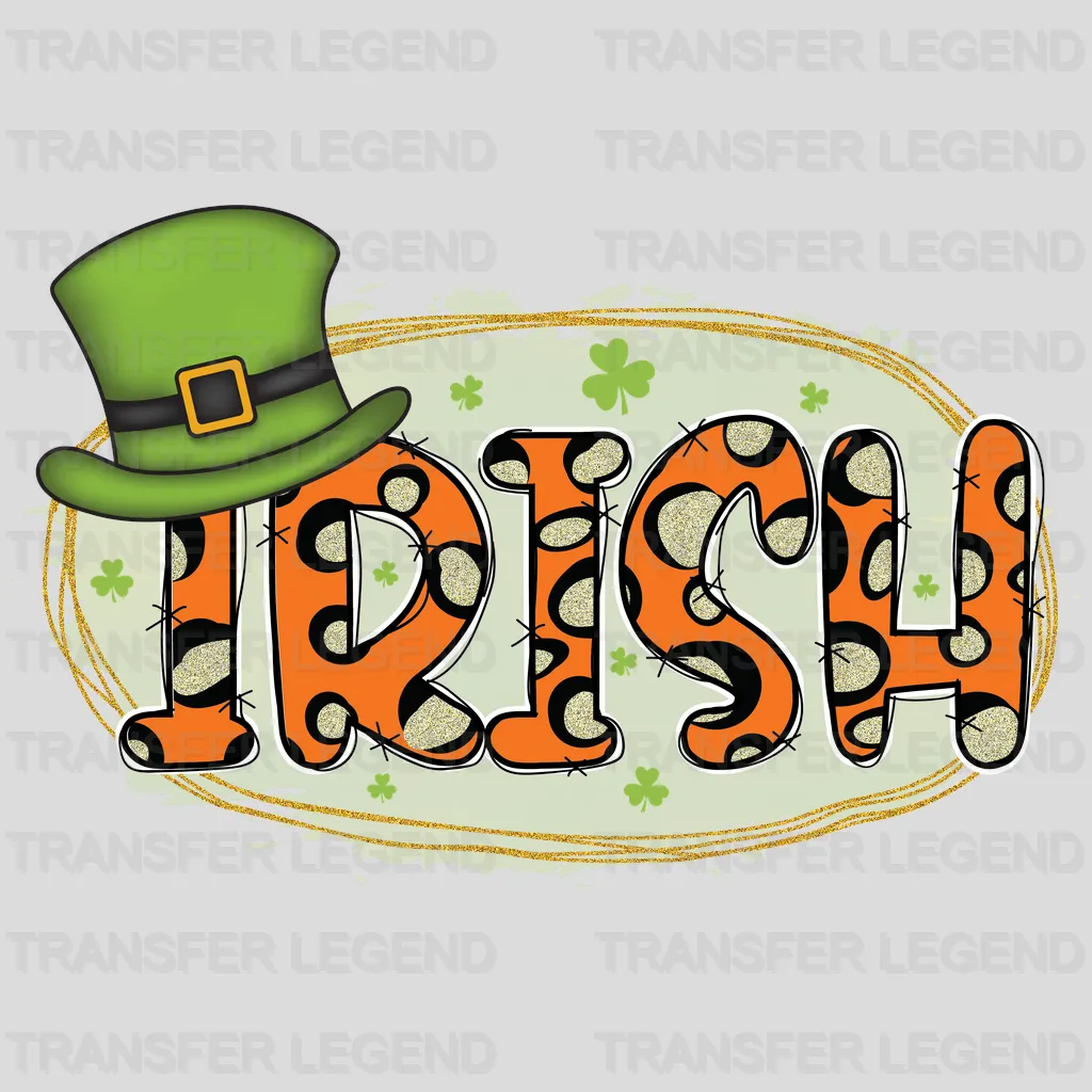 IRISH St. Patrick's Day Design - DTF heat transfer - transferlegend