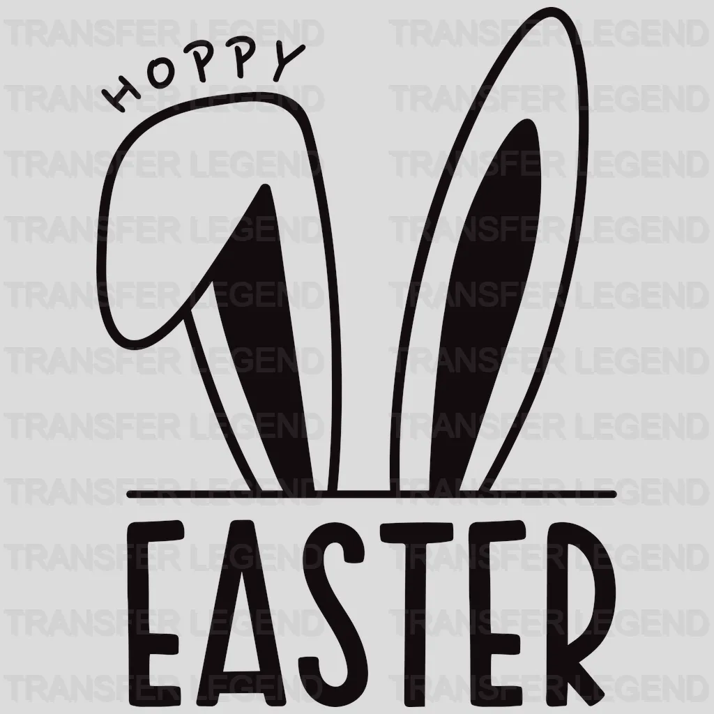 Hoppy Easter Design- DTF heat transfer - transferlegend