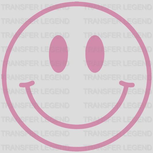 Smiley Face - Retro Summer - Good Vibes - Retro Smiley - Aesthetic Retro Design - DTF heat transfer - transferlegend