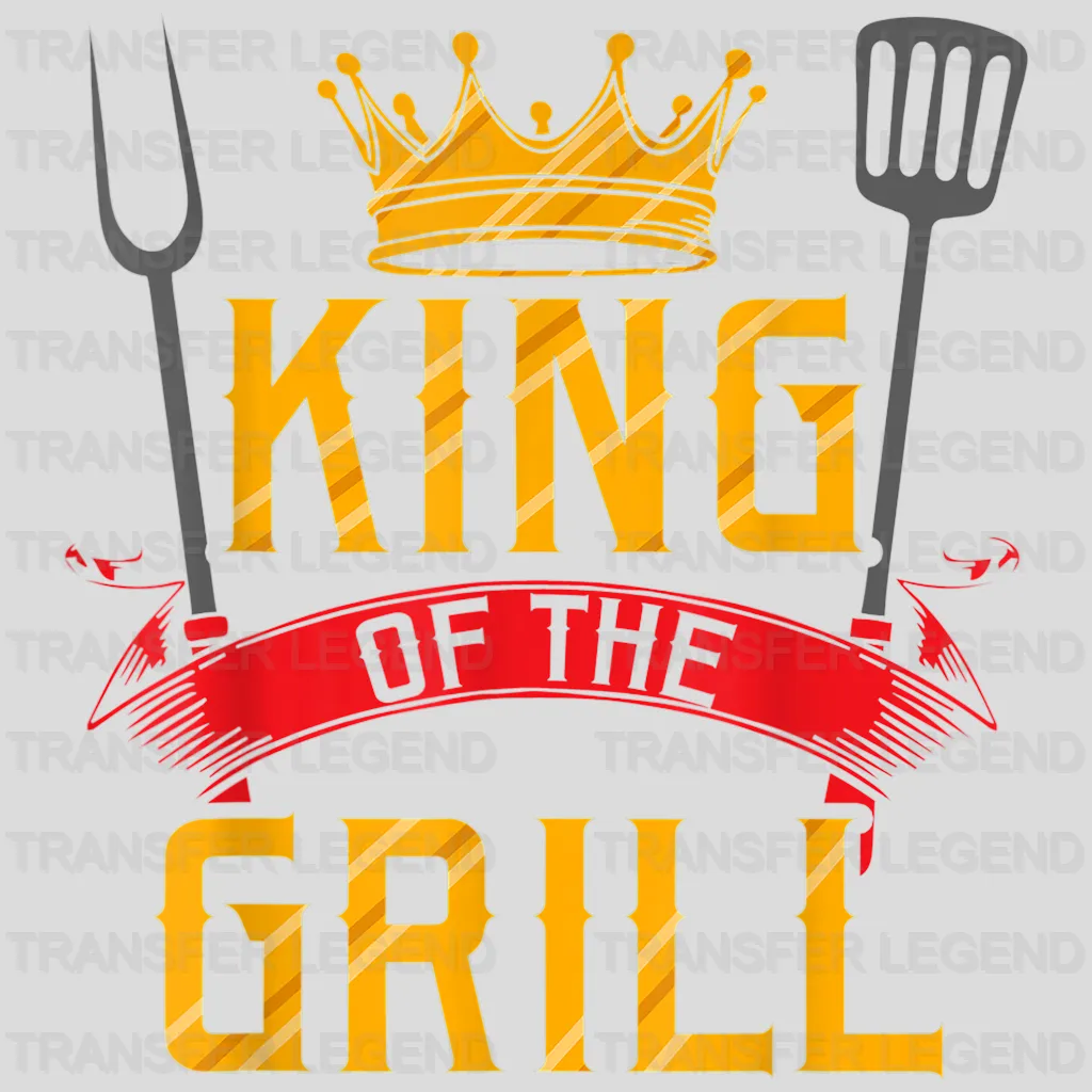 King of The Grill Design - DTF heat transfer - transferlegend