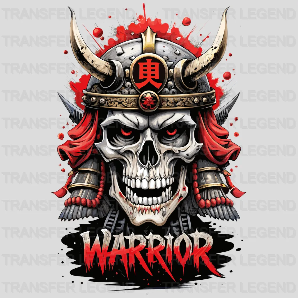 Japan Samurai Asian Design - DTF Heat Transfer - transferlegend
