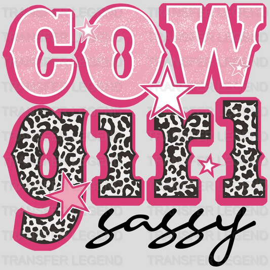 Cowgirl Sassy Design - DTF heat transfer - transferlegend