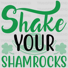 Shake Your Shamrocks St. Patrick's Day Design - DTF heat transfer - transferlegend