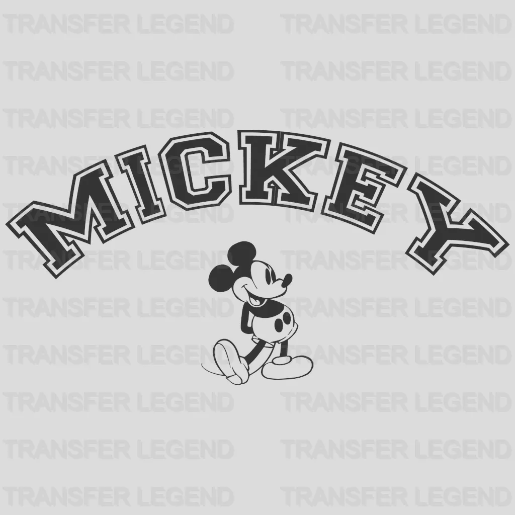 Mouse Solo Design - DTF heat transfer - transferlegend