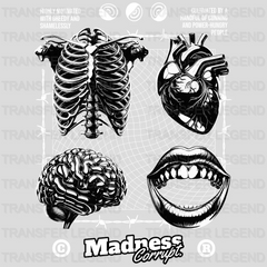 Madness Corrupt Streetwear Design - DTF Heat Transfer - transferlegend