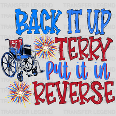 Back It Up Terry, Put It In Reverse DTF Transfer - transferlegend