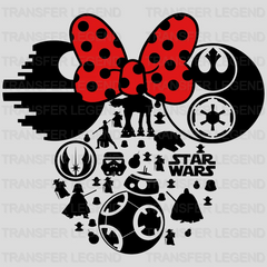 Disney Mickey And Minnie Star Wars Design - DTF heat transfer - transferlegend