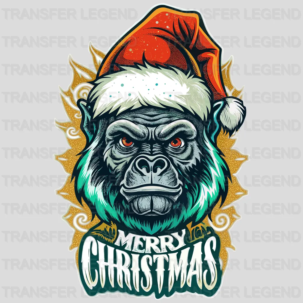 Kong Wishes Christmas design - DTF Heat Transfer - transferlegend