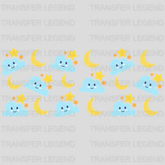 Cloud And Moon UV DTF Transfer Cup Wrap UV DTF Sticker - transferlegend