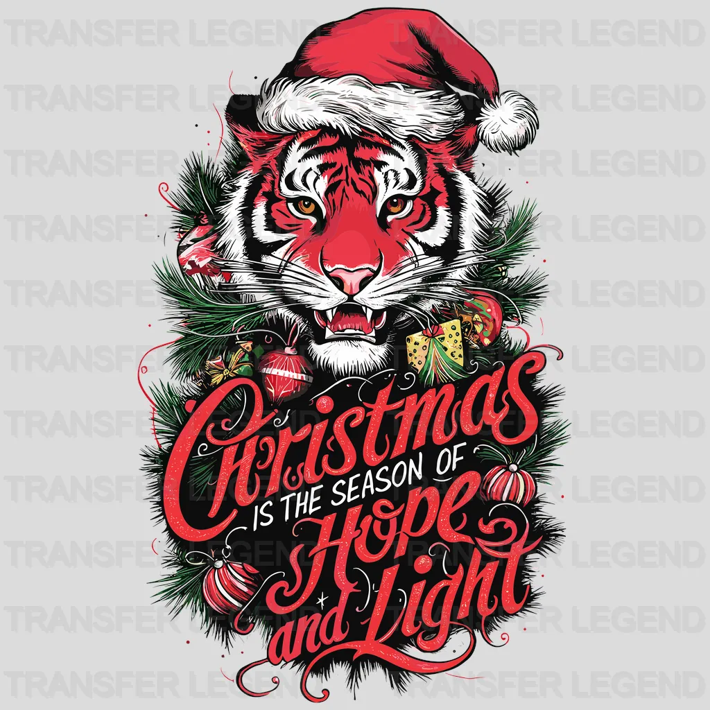 Hope And Light Christmas design - DTF Heat Transfer - transferlegend