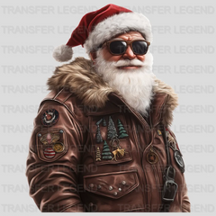 I Love My Jacket Santa Claus Design - DTF Heat Transfer - transferlegend