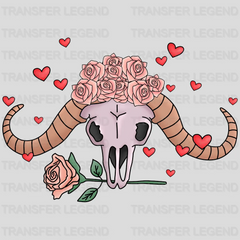 VALENTINE BULL - DTF heat transfer - transferlegend