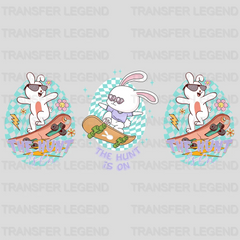 The Hunt Is On Easter UV DTF Transfer Cup Wrap UV DTF Sticker - transferlegend