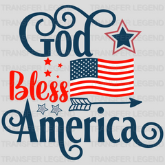 God Bless America  DTF Transfer - transferlegend