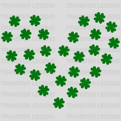 Heart St. Patrick's Day Design - DTF heat transfer - transferlegend