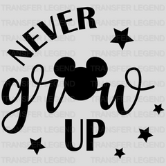 Never Give Up Mickey And Minnie Design - DTF heat transfer - transferlegend