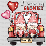 I LOVE MY GNOMIES - DTF heat transfer - transferlegend