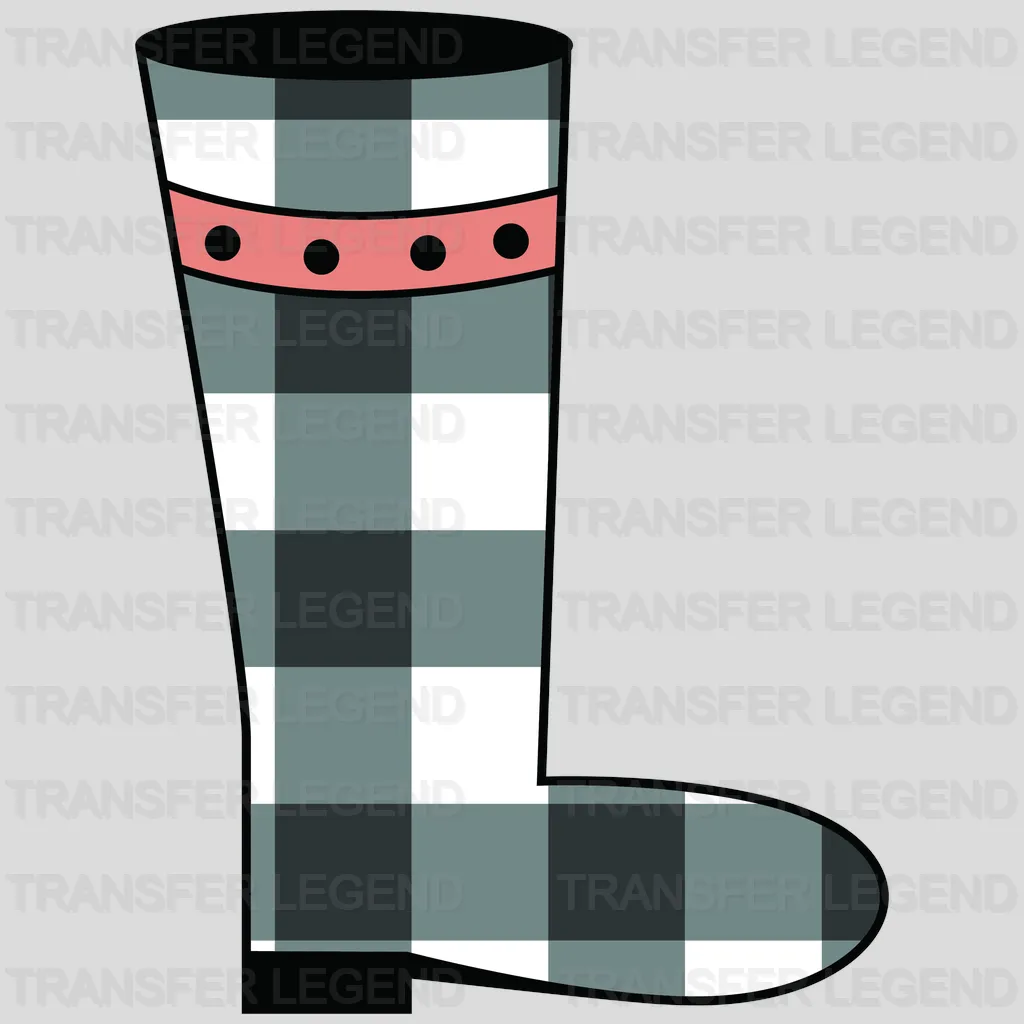 Boot Easter Design - DTF heat transfer - transferlegend