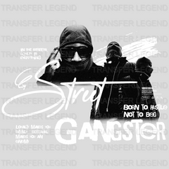 Street Gangster Streetwear Design - DTF Heat Transfer - transferlegend