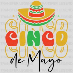 Cinco Cinco De Mayo - Cinco De Mayo DTF heat transfer - transferlegend