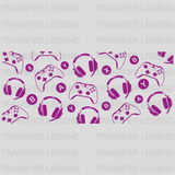 Gaming Setup UV DTF Transfer Cup Wrap UV DTF Sticker - transferlegend