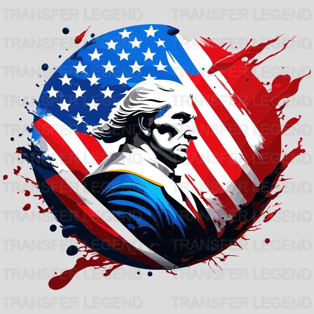 Land Of The Free USA Design - DTF Heat Transfers - transferlegend