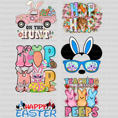 EASTER Premade Gang sheet - 6 PCS 10 INCH - transferlegend