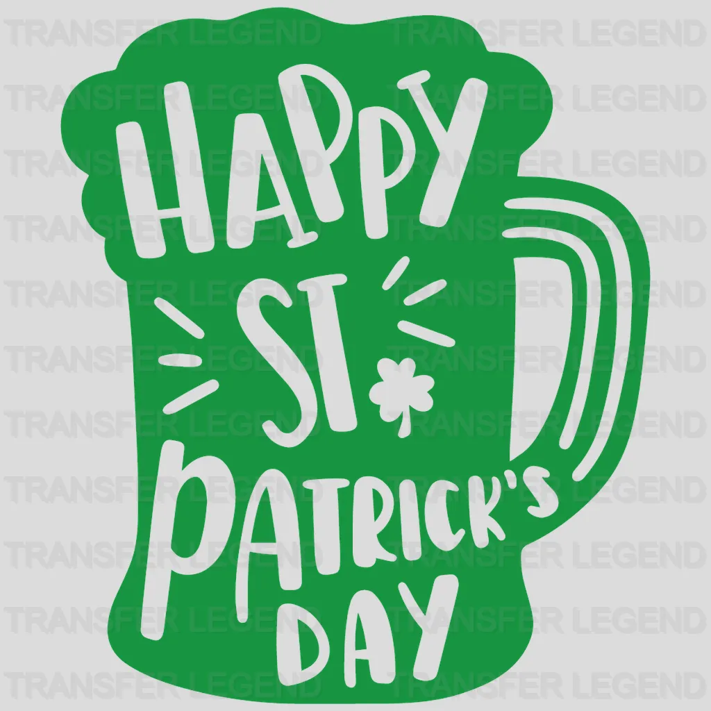 Happy St. Patrick's Day Design - DTF heat transfer - transferlegend