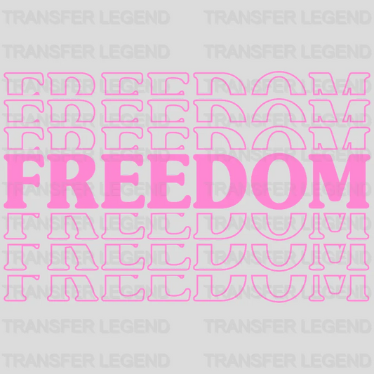 Freedom For US - Patriot Design DTF Heat Transfer - transferlegend