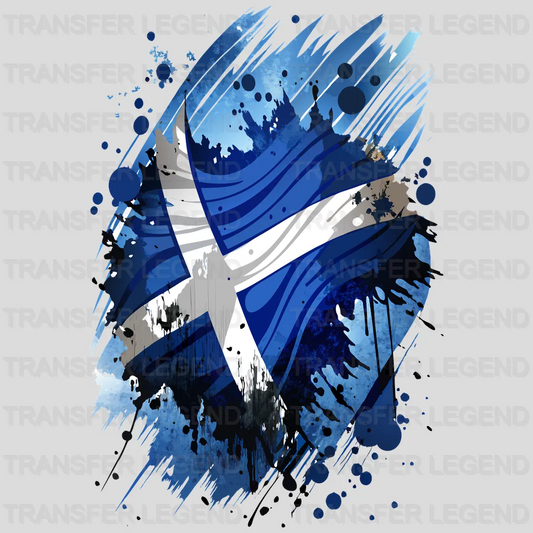 Scotland Flag Design - DTF Heat Transfer - transferlegend