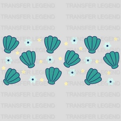 Sea Shells UV DTF Transfer Cup Wrap UV DTF Sticker - transferlegend