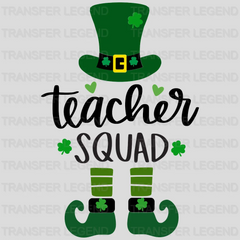 Teacher Squad St. Patrick's Day Design - DTF heat transfer - transferlegend