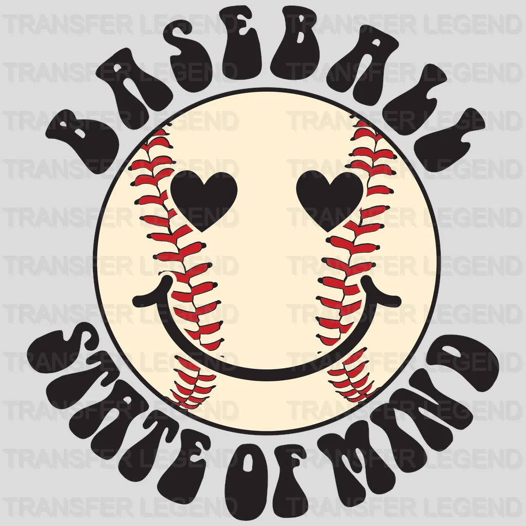 Baseball State Of Mind DTF Transfer - transferlegend