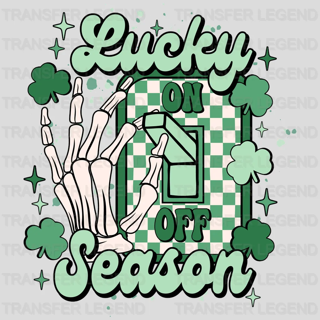 Lucky Season St. Patrick's Day Design - DTF heat transfer - transferlegend