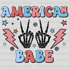 American Babe DTF Transfer - transferlegend